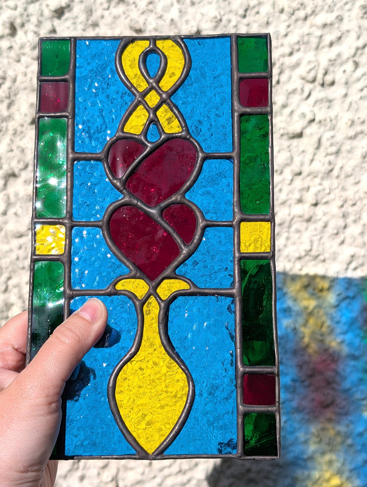 Welsh Love Spoon in Glass Pre-order